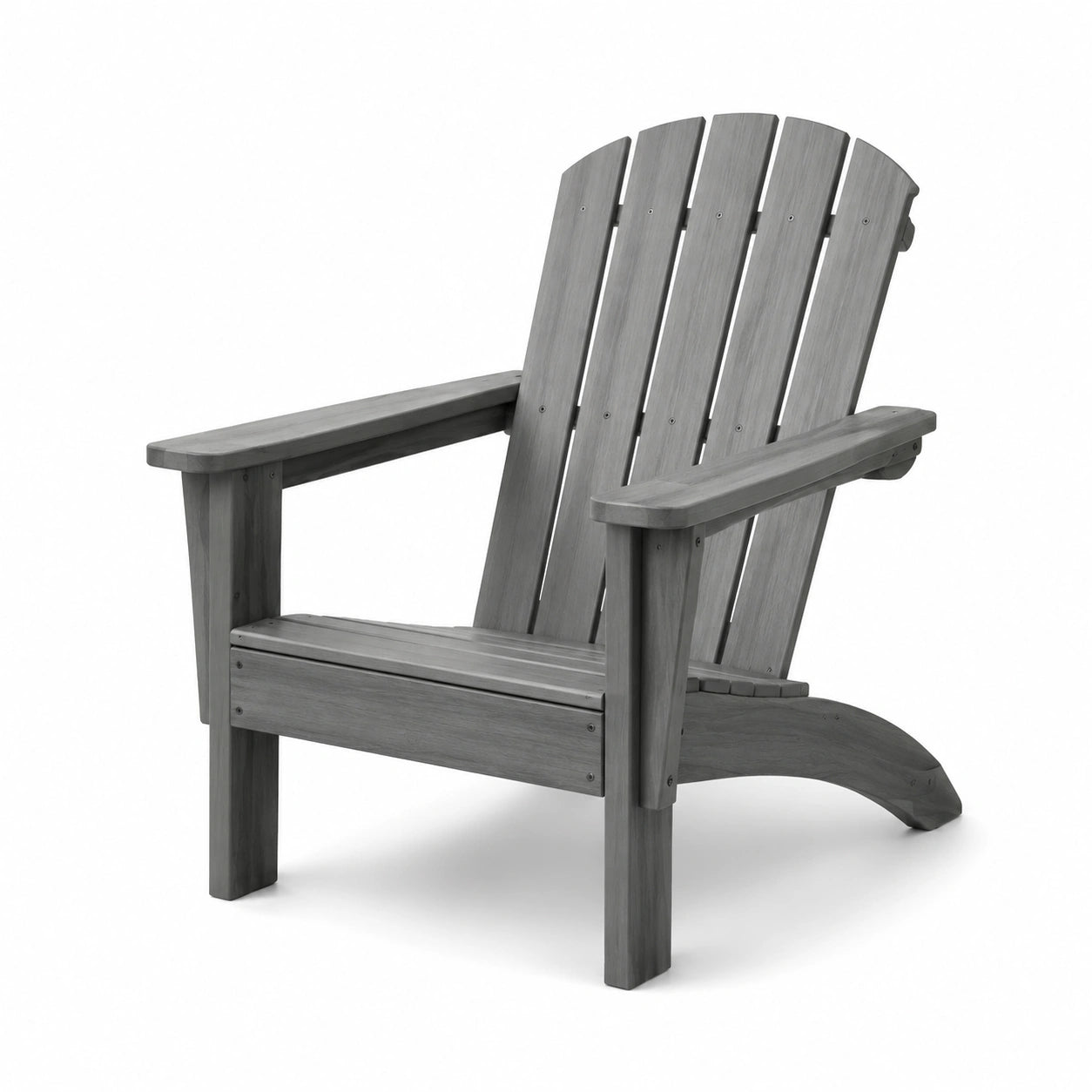 Akazienholz Adirondackstuhl Grau 90x75x90 cm