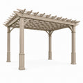 Stahl Pergola Beige 3x3x2.5m