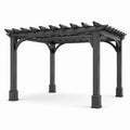 Aluminium Pergola Schwarz 300x400x250cm
