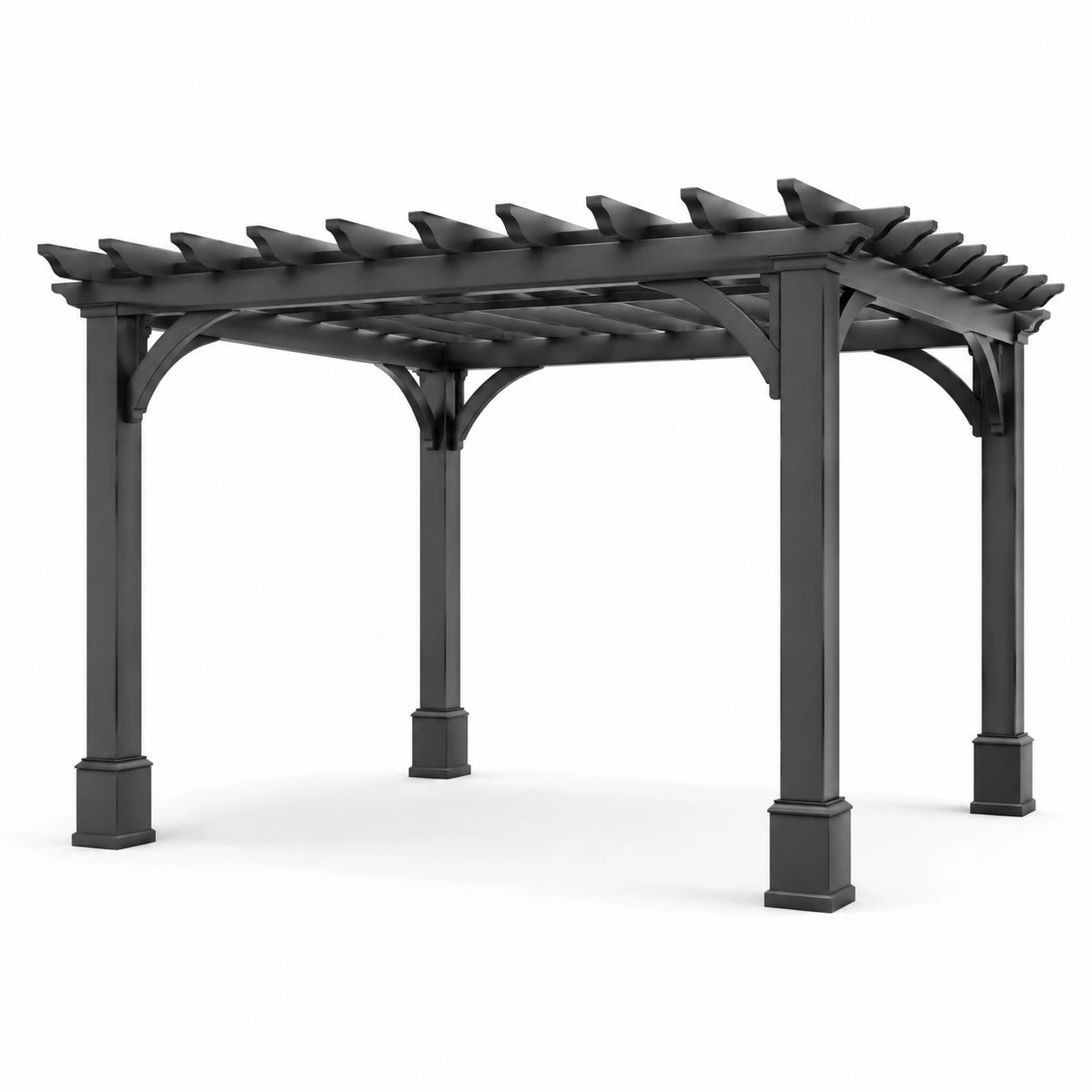 Aluminium Pergola Schwarz 300x400x250cm