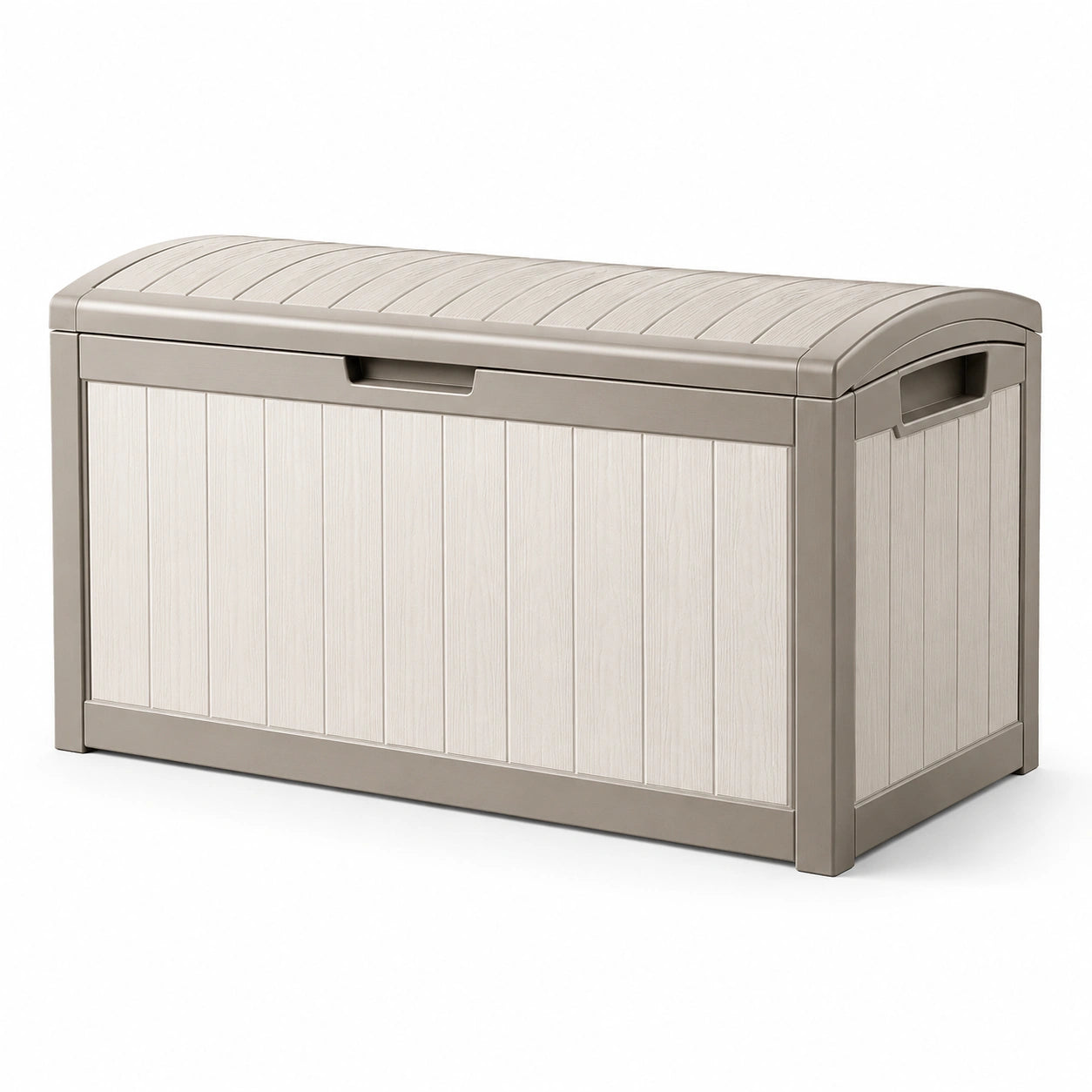 Gartenbox aus Kunststoff Beige 120x45x60cm