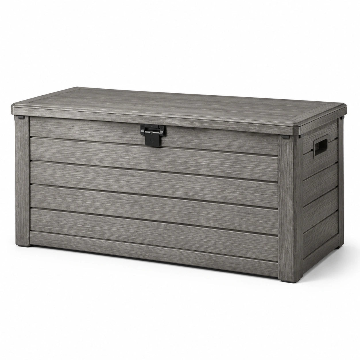 Gartenbox Kunststoff Grau 120x45x60cm