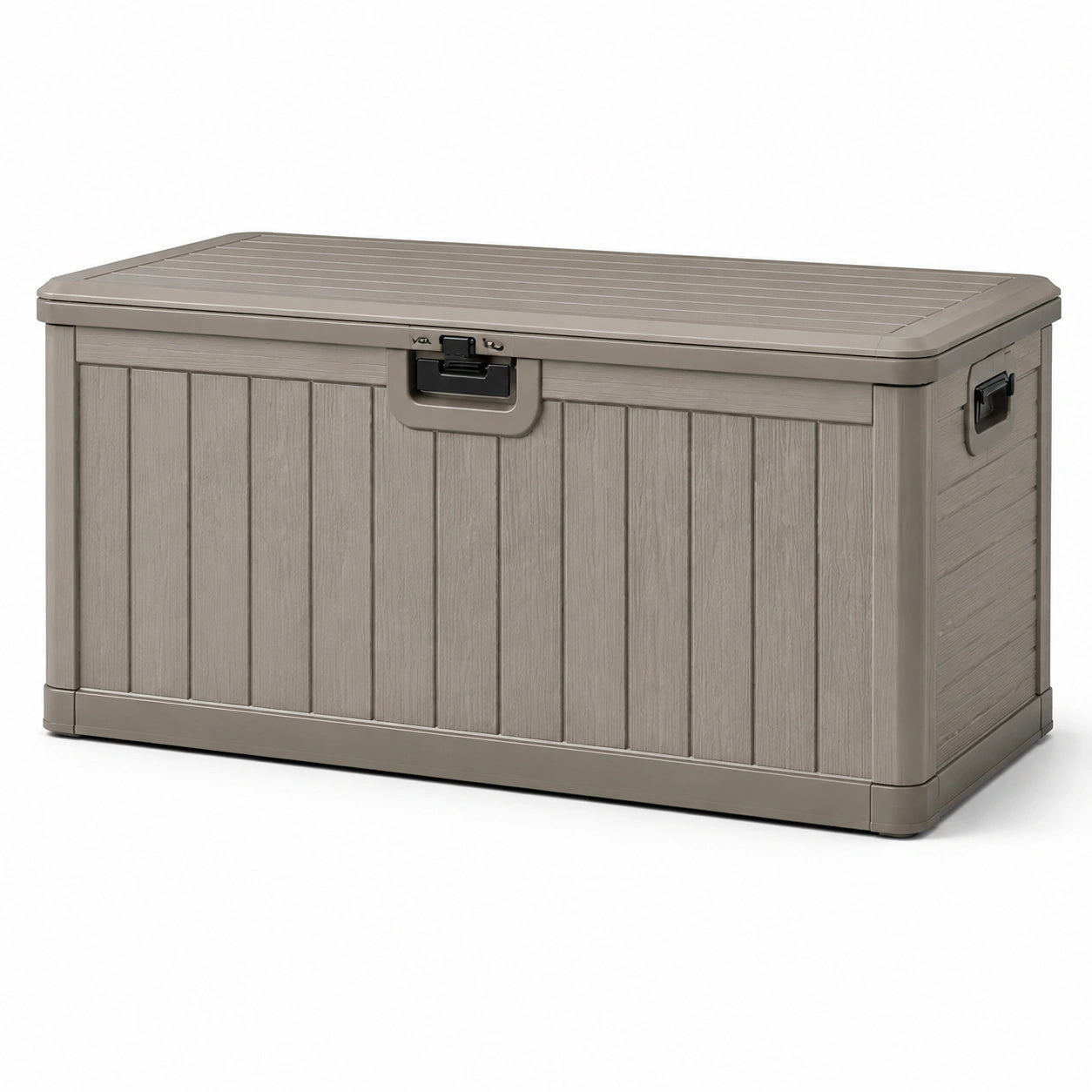 Gartenbox Kunststoff Holzoptik 117 x 45 x 57 cm